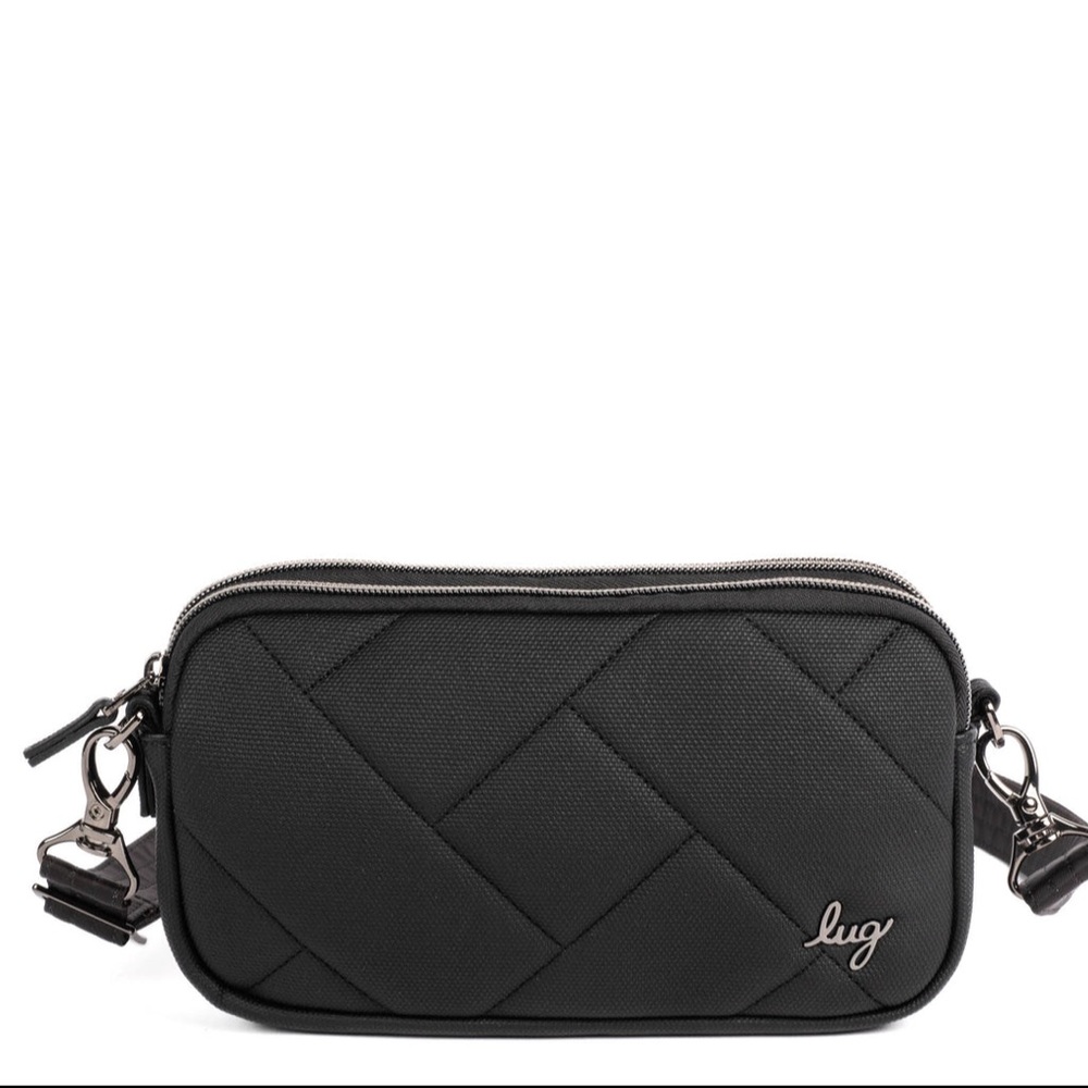 NWT Lug Coupe XL Matte Luxe Vegan Leather Convertible Crossbody Bag
